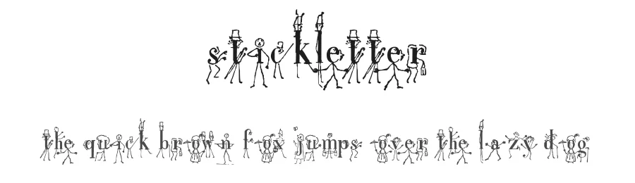 StickLetter — Display Font