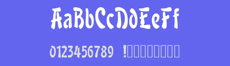 StickRice — Display Font — thumbnail 3