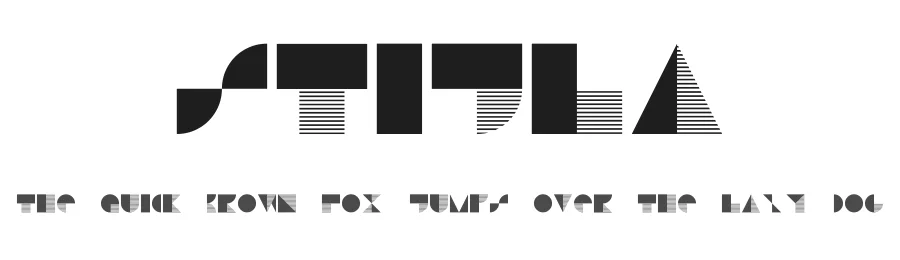 Stijla — Display Font