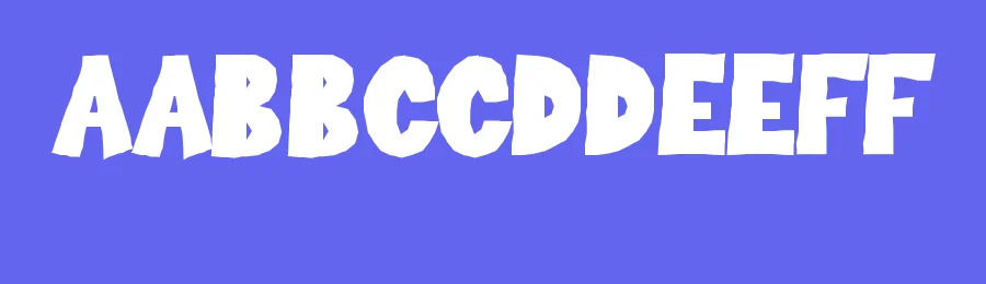 Stone Age1 — Display Font — thumbnail 3