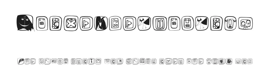 StoneAgeBatsBold — Display Font