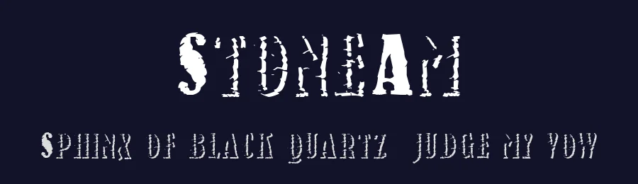 StoneAm — Display Font — thumbnail 2