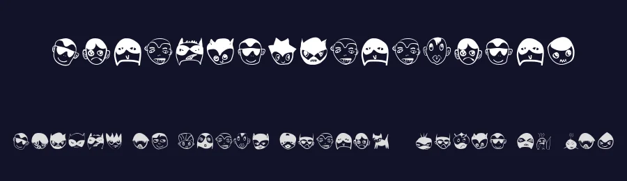 StrangeCharacters — Display Font — thumbnail 2