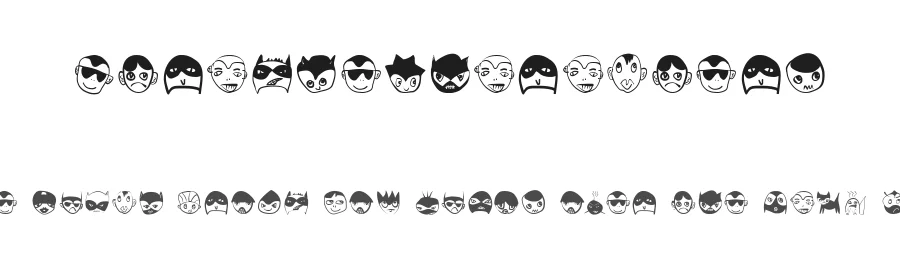 StrangeCharacters — Display Font