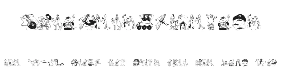 StrangersInTheDays — Display Font