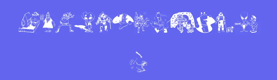 StrangersOnEarth — Display Font — thumbnail 3