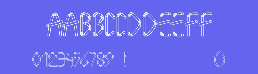 Straw Letters by Szabi's Creative World — Display Font — thumbnail 3