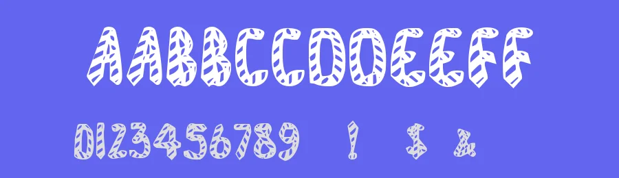Striped Neckties — Display Font — thumbnail 3