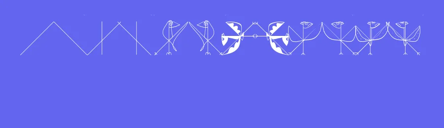 StrokeToBirds — Display Font — thumbnail 3