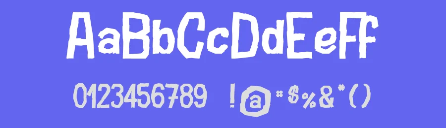Stubborn Shark by dcoxy Medina Gregory — Display Font — thumbnail 3