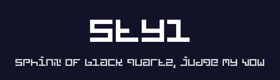 Styl by Feorag NicBhrde — Display Font — thumbnail 2