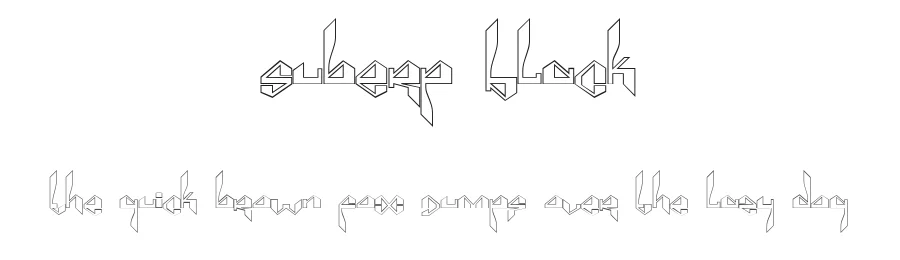 Suberp Black — Display Font