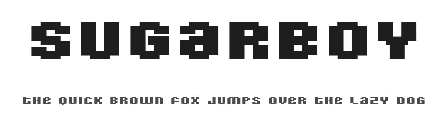SugarBoy by diane dipiazza/dinctype — Display Font