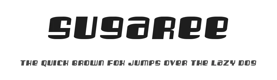 Sugaree by diane dipiazza/dinctype — Display Font