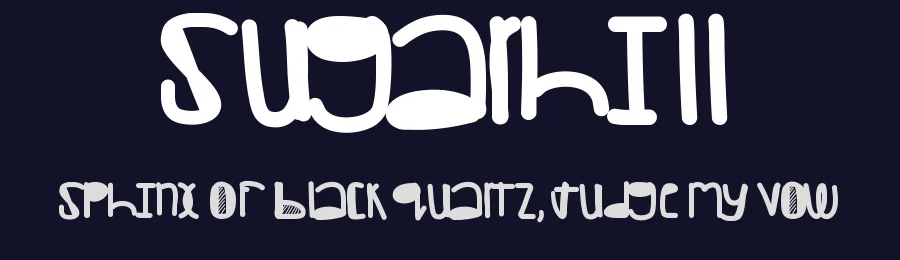 Sugarhill — Display Font — thumbnail 2