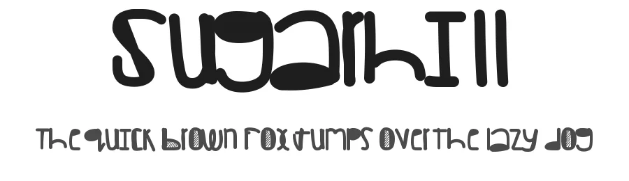 Sugarhill — Display Font