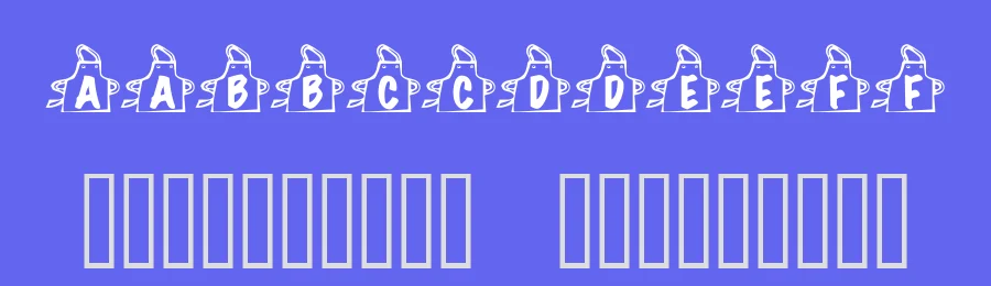 Summers Aprons — Display Font — thumbnail 3