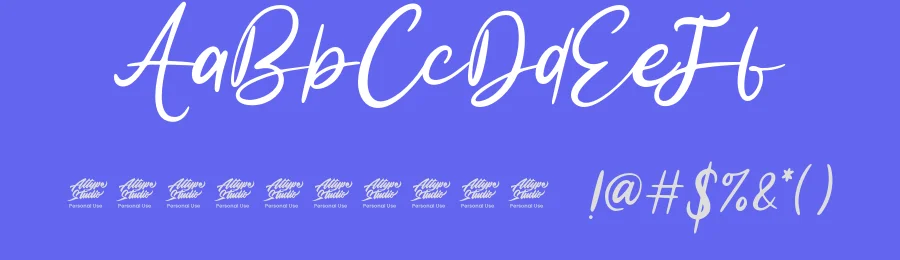 Sun Pride Personal Use by Fadli Ramadhan Iskandar — Script Font — thumbnail 3