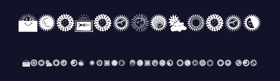 SunAndFriends — Display Font — thumbnail 2