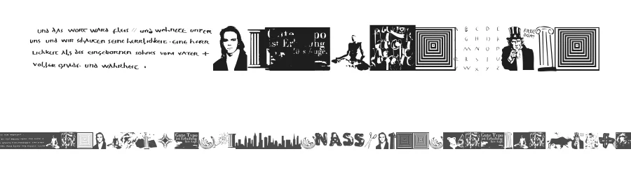 SundriesBats — Display Font