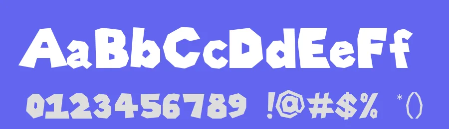 Super Mario 286 — Display Font — thumbnail 3