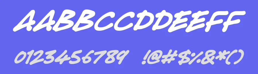 Super Tasty Italic — Display Font — thumbnail 3