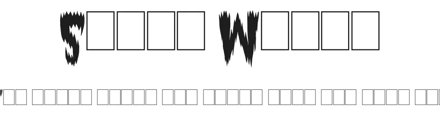 Super Weird by IMAGEX — Display Font