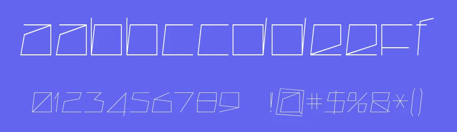 Superconductive Black — Display Font — thumbnail 3