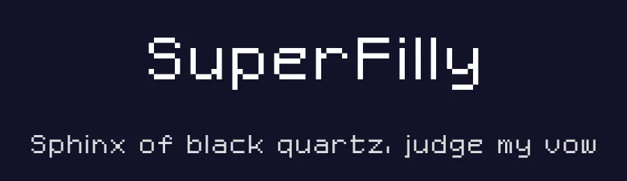 SuperFilly — Display Font — thumbnail 2