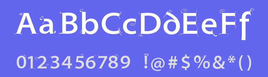 SuperSansMKringel — Display Font — thumbnail 3