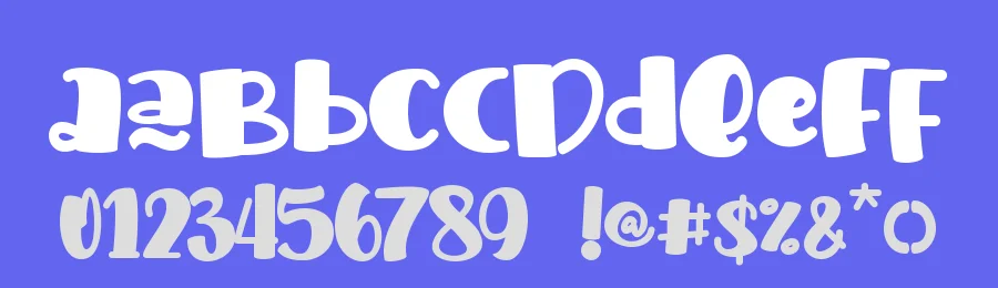 Sweet Bear PERSONAL USE by Home Work Studio — Display Font — thumbnail 3