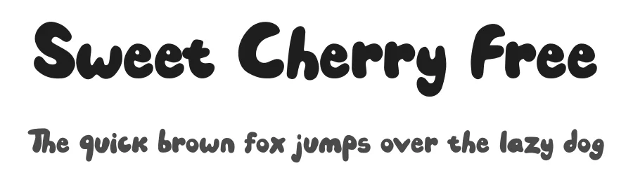 Sweet Cherry Free by Andi Rosandi — Display Font