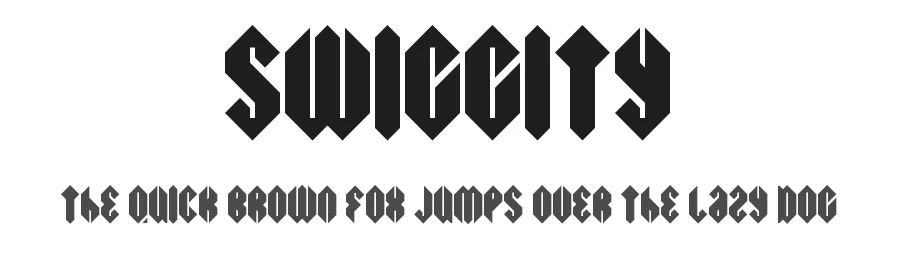 Swiggity by NAL — Display Font