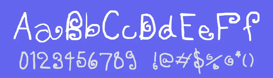 Swirls — Display Font — thumbnail 3