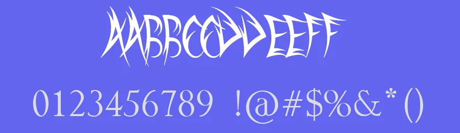 Sword Thrasher — Display Font — thumbnail 3