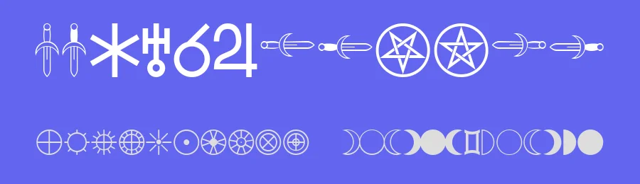 Symbats by Ferag NicBhrde — Display Font — thumbnail 3