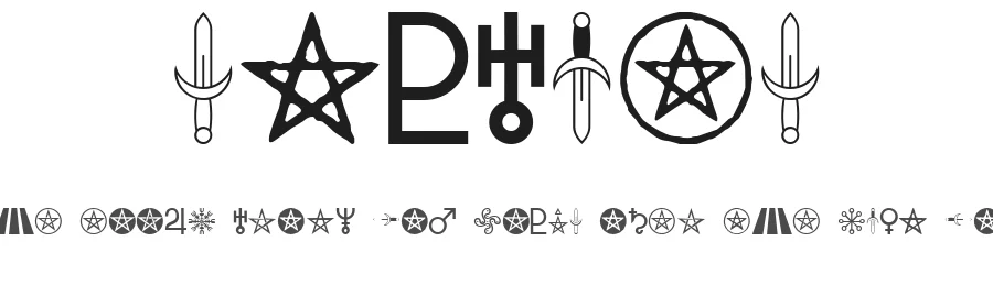 Symbats by FeΒrag NicBhrΒde β Display Font