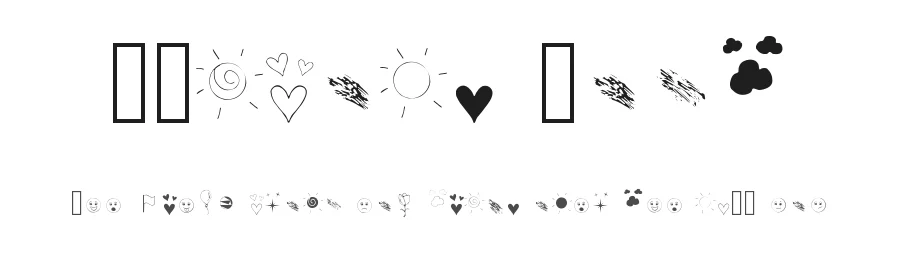 Symbols Font by androideeapp β Display Font