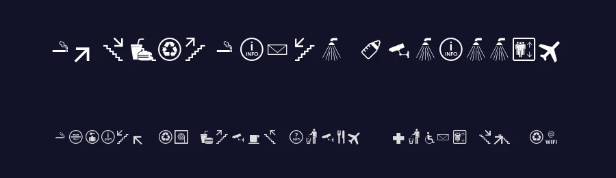 SymbolSigns Basisset by Sander Baumann — Display Font — thumbnail 2
