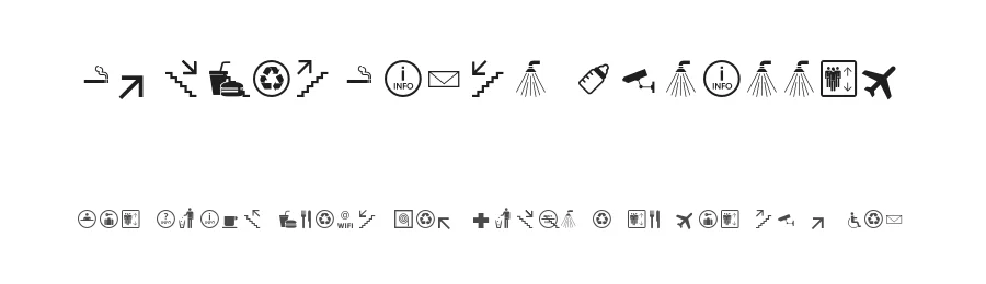 SymbolSigns Basisset by Sander Baumann β Display Font