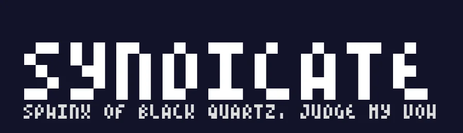 syndicate — Display Font — thumbnail 2