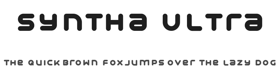 Syntha Ultra by Ivan Filipov — Display Font
