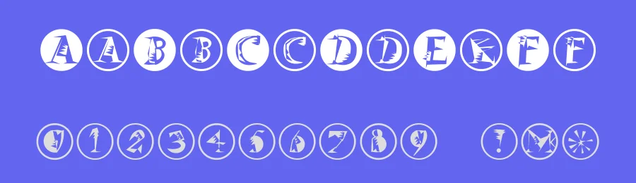 SzeneInFrames — Display Font — thumbnail 3