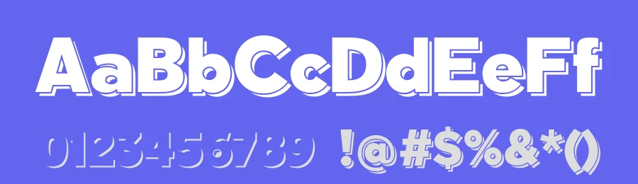 TabarraShadow Italic by deFharo — Display Font — thumbnail 3