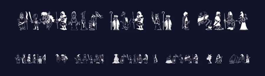 TafelrundeKnights — Display Font — thumbnail 2