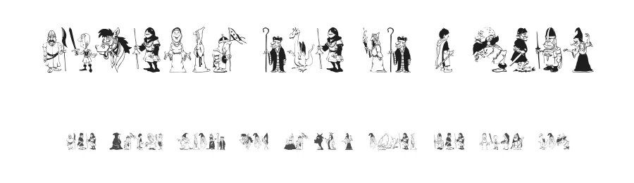 TafelrundeKnights — Display Font