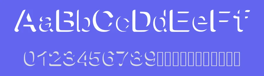 TALASH — Display Font — thumbnail 3