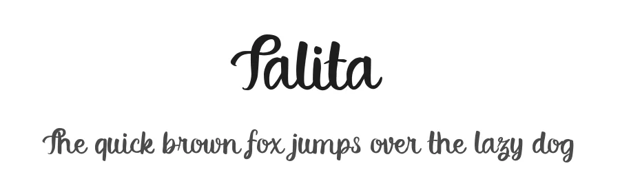 Talita by aksarangga — Script Font