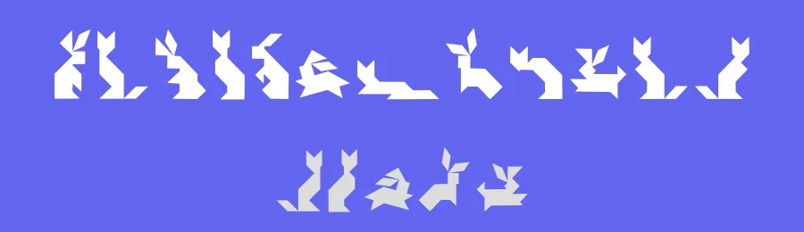 TangramAnimals — Display Font — thumbnail 3