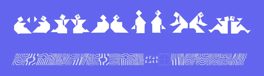 TangramBam — Display Font — thumbnail 3